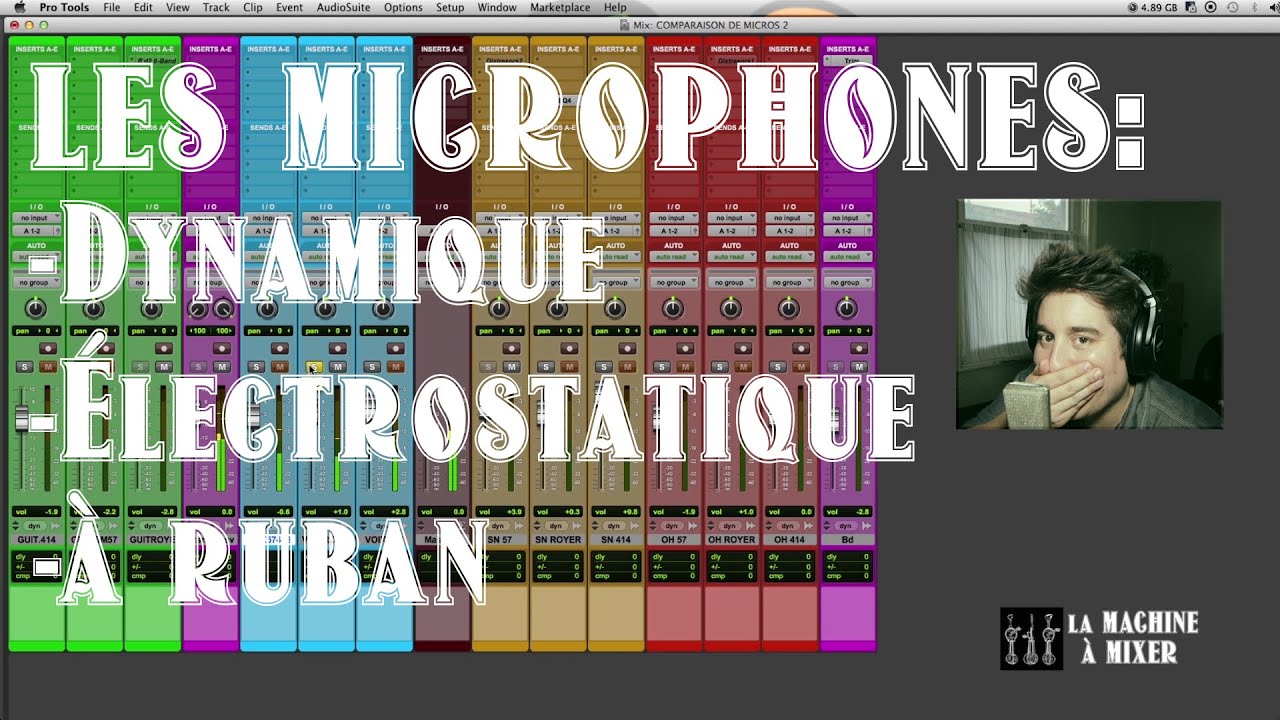 Etienne Tremblay – types de micros et directivité