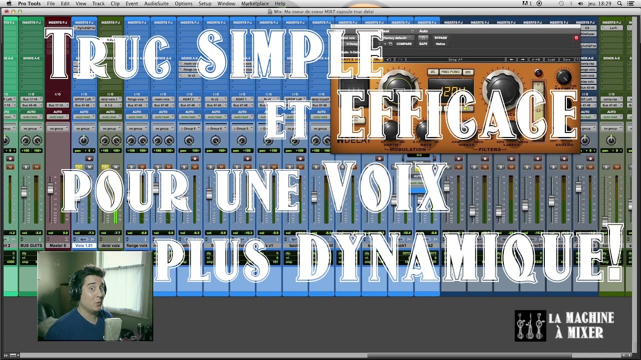 Etienne Tremblay – truc pour une voix plus dynamique