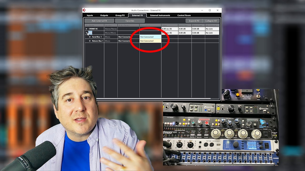 Etienne Tremblay – mixer avec du matériel externe dans Cubase