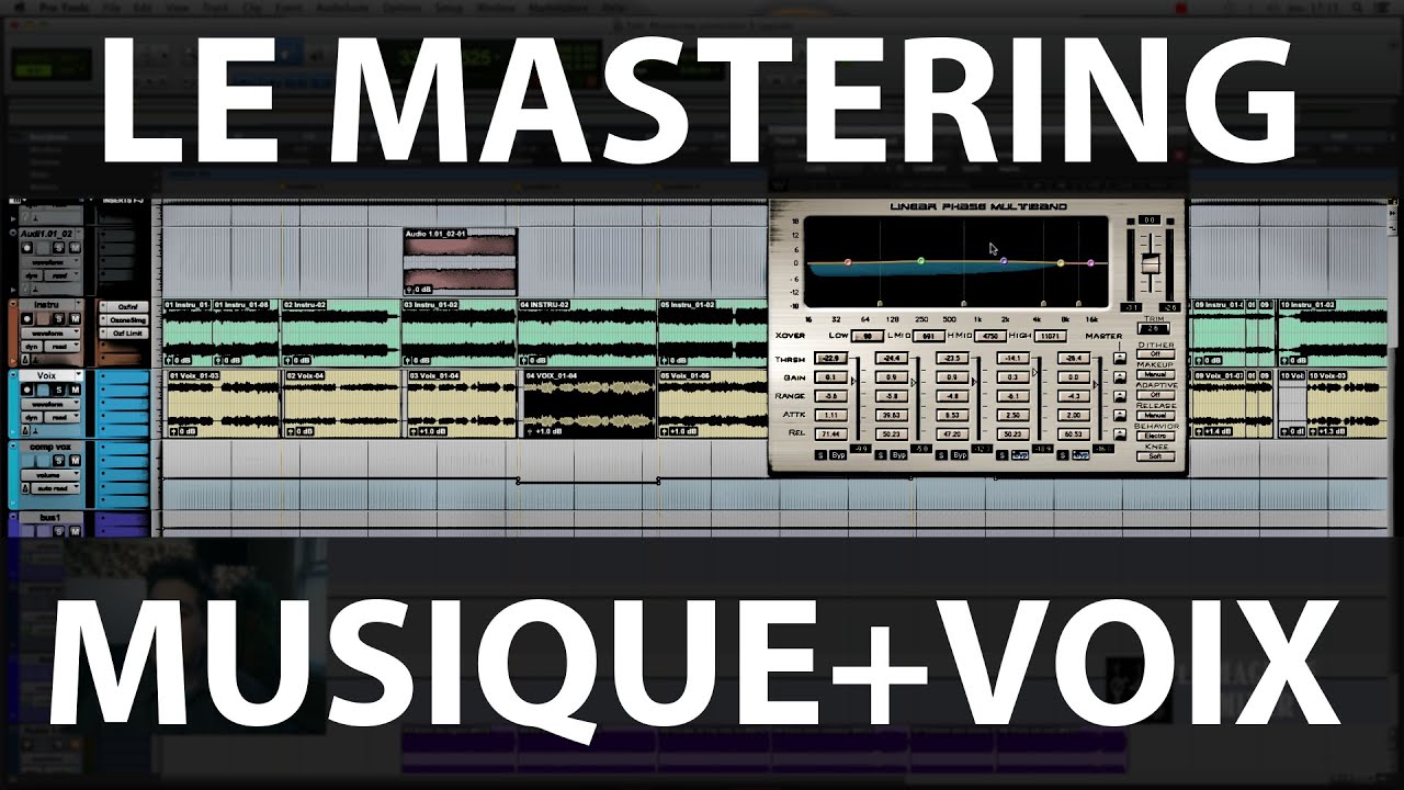 Etienne Tremblay – le mastering avec des stems