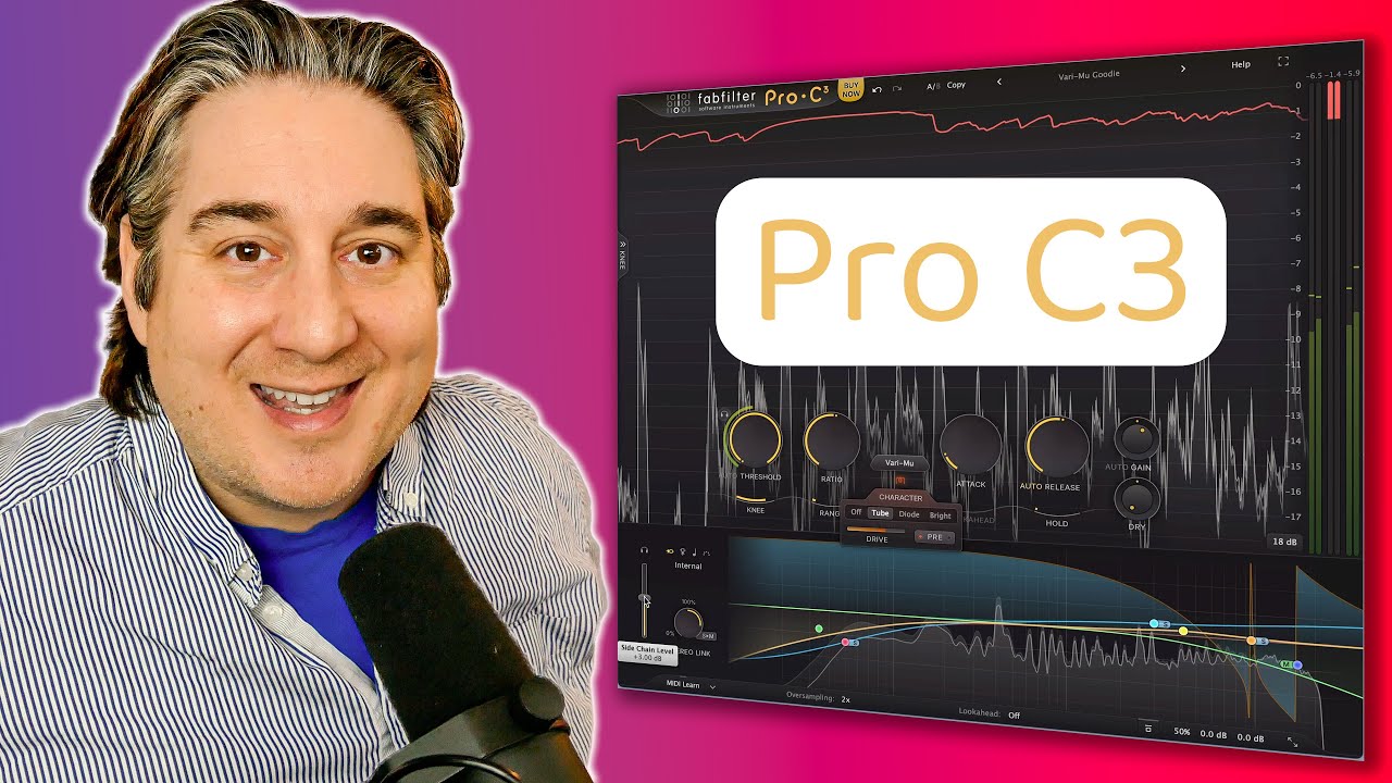 Etienne Tremblay – test du compresseur FabFilter Pro-C 3