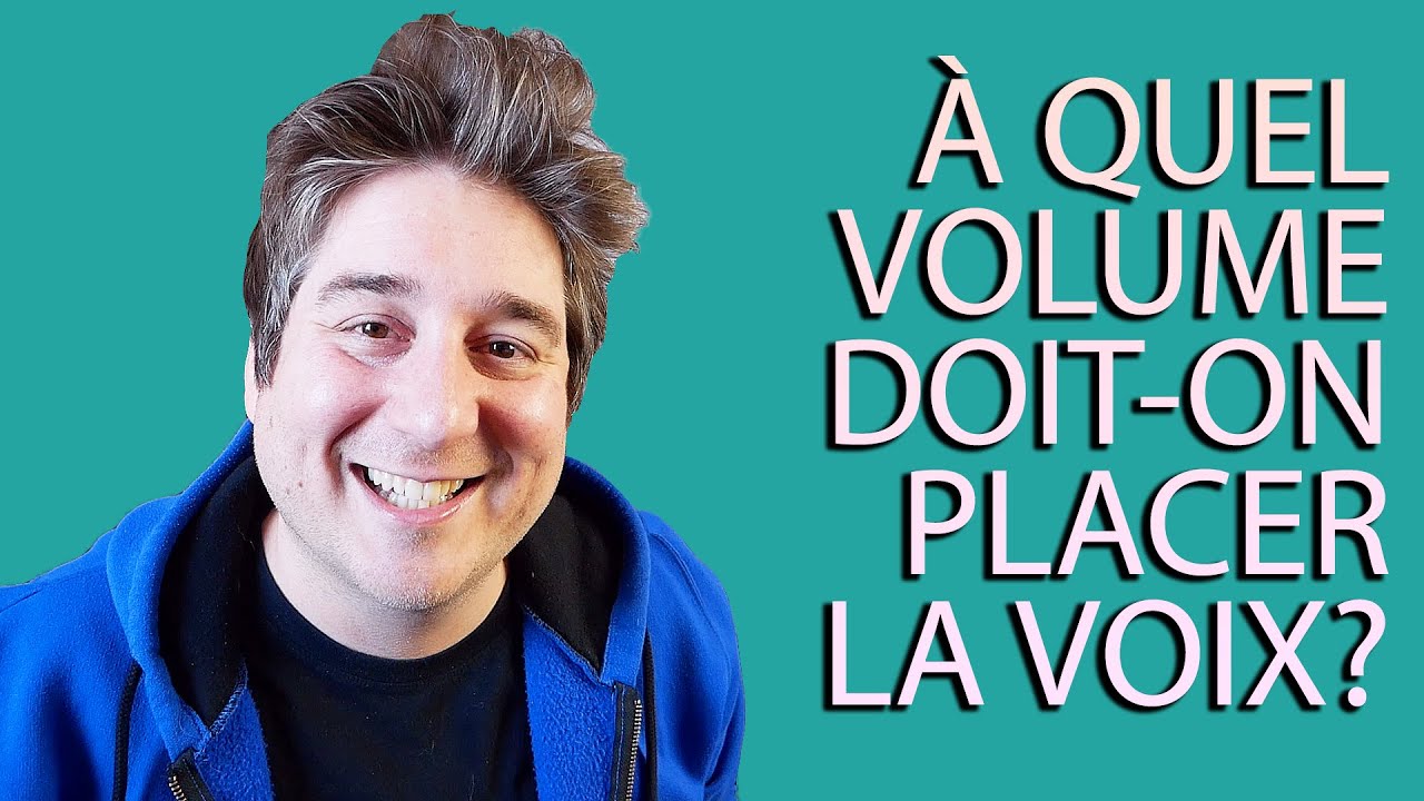 Etienne Tremblay – à quel volume placer la voix dans le mix