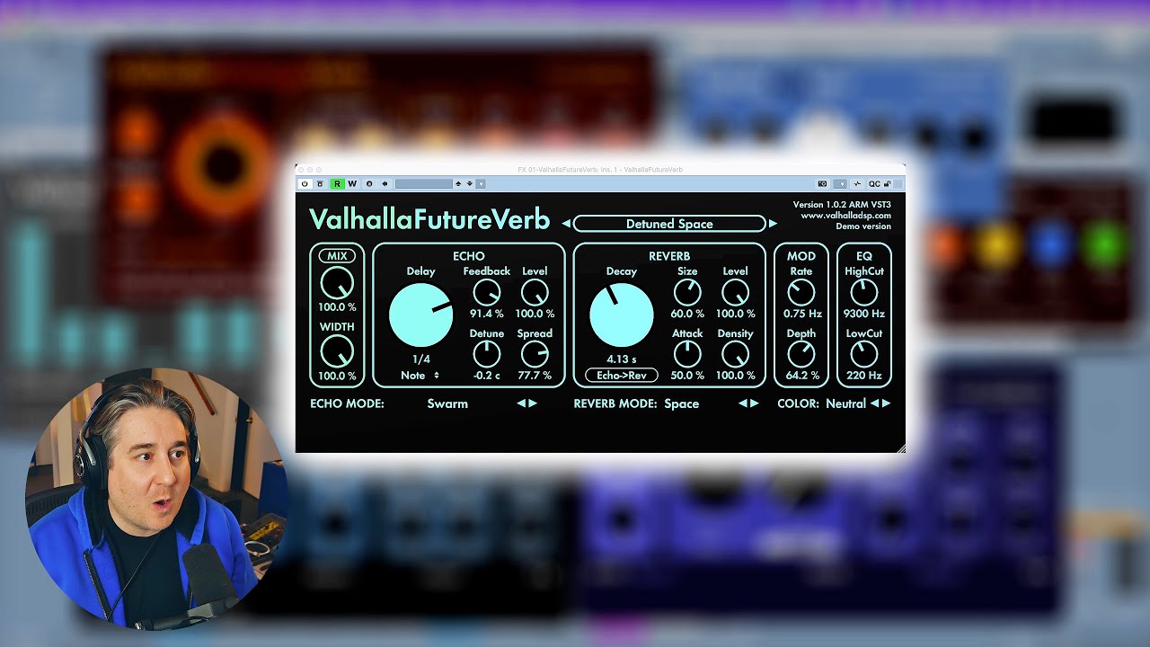 Etienne Tremblay – test de la Valhalla FutureVerb