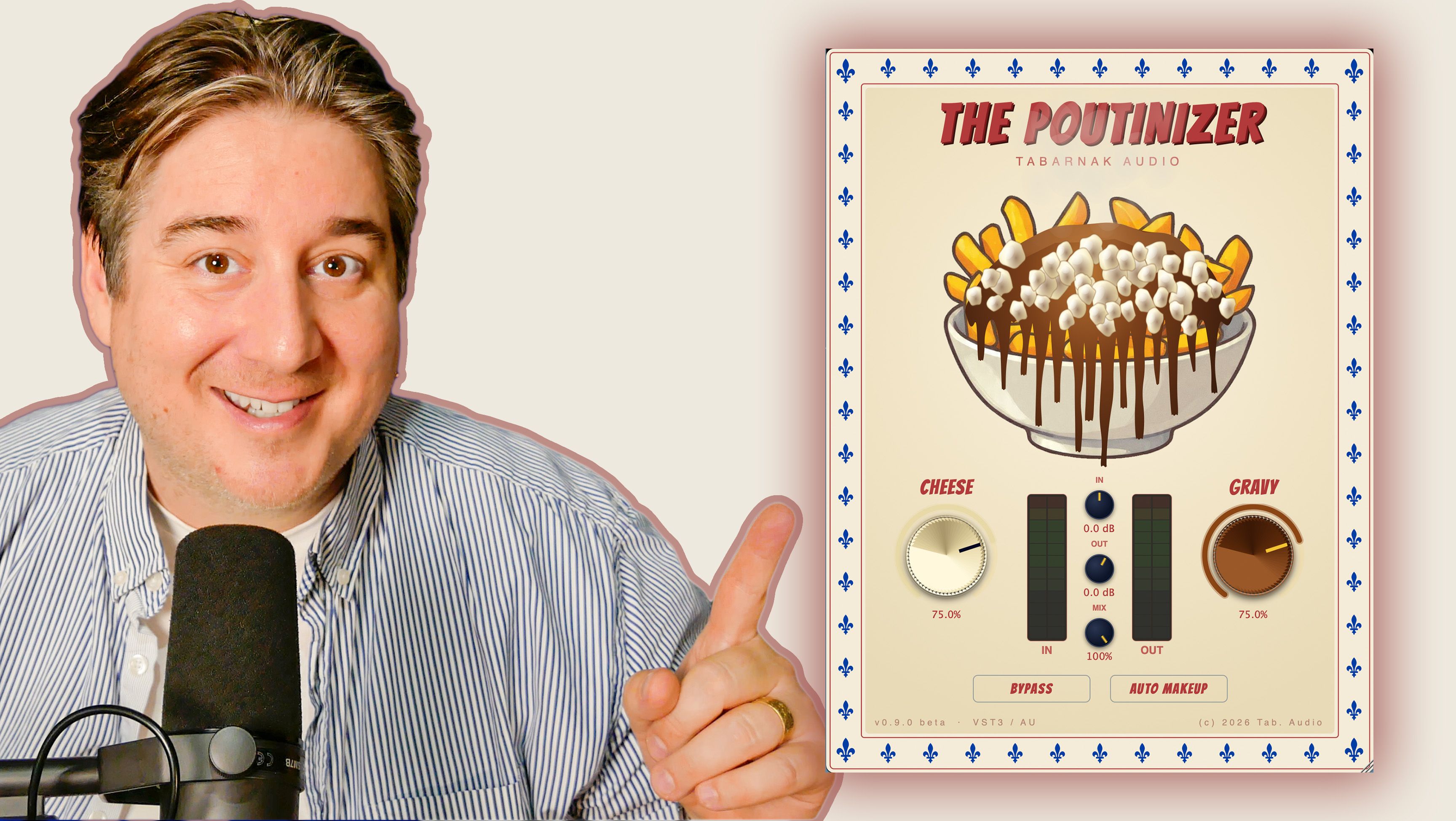 Etienne Tremblay présente le plugin The Poutinizer de Tabarnak Audio