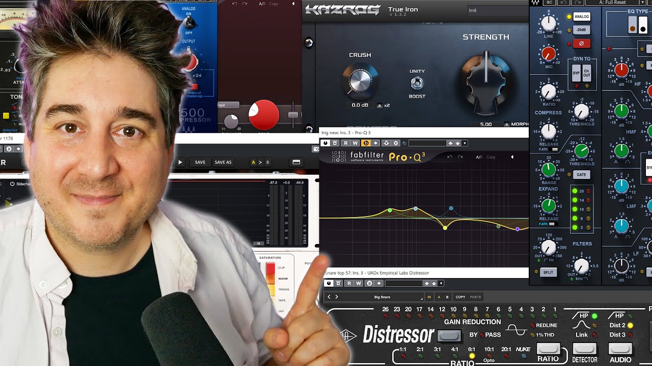 Etienne Tremblay – les plugins utilisés dans un mix métal