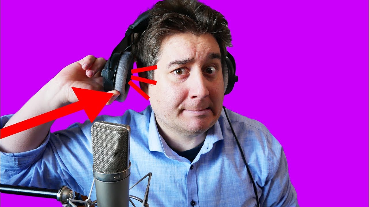 Etienne Tremblay – enlever la repisse du casque dans une prise de voix