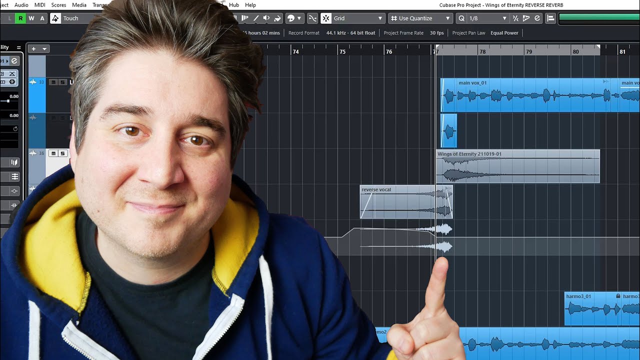 Etienne Tremblay – transition reverse reverb sur la voix