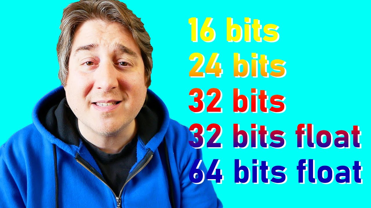 Etienne Tremblay – résolution 16, 24 ou 32 bits float