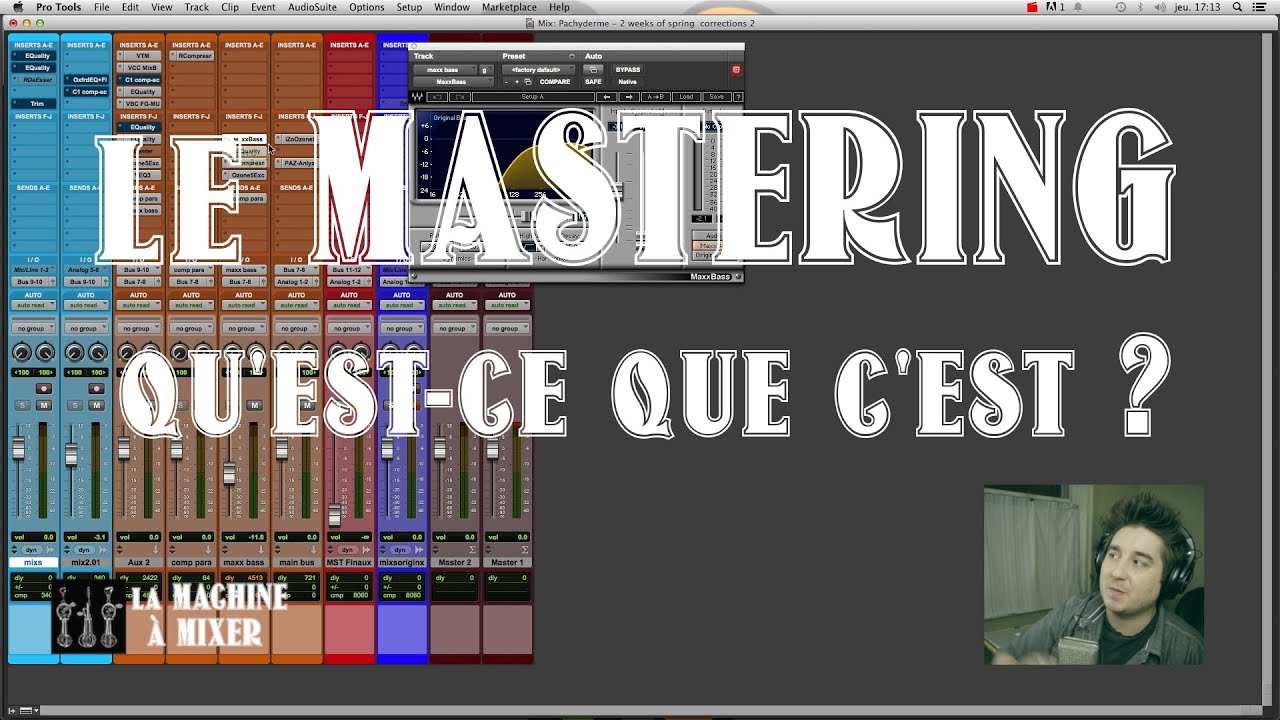 Etienne Tremblay – qu'est-ce que le mastering