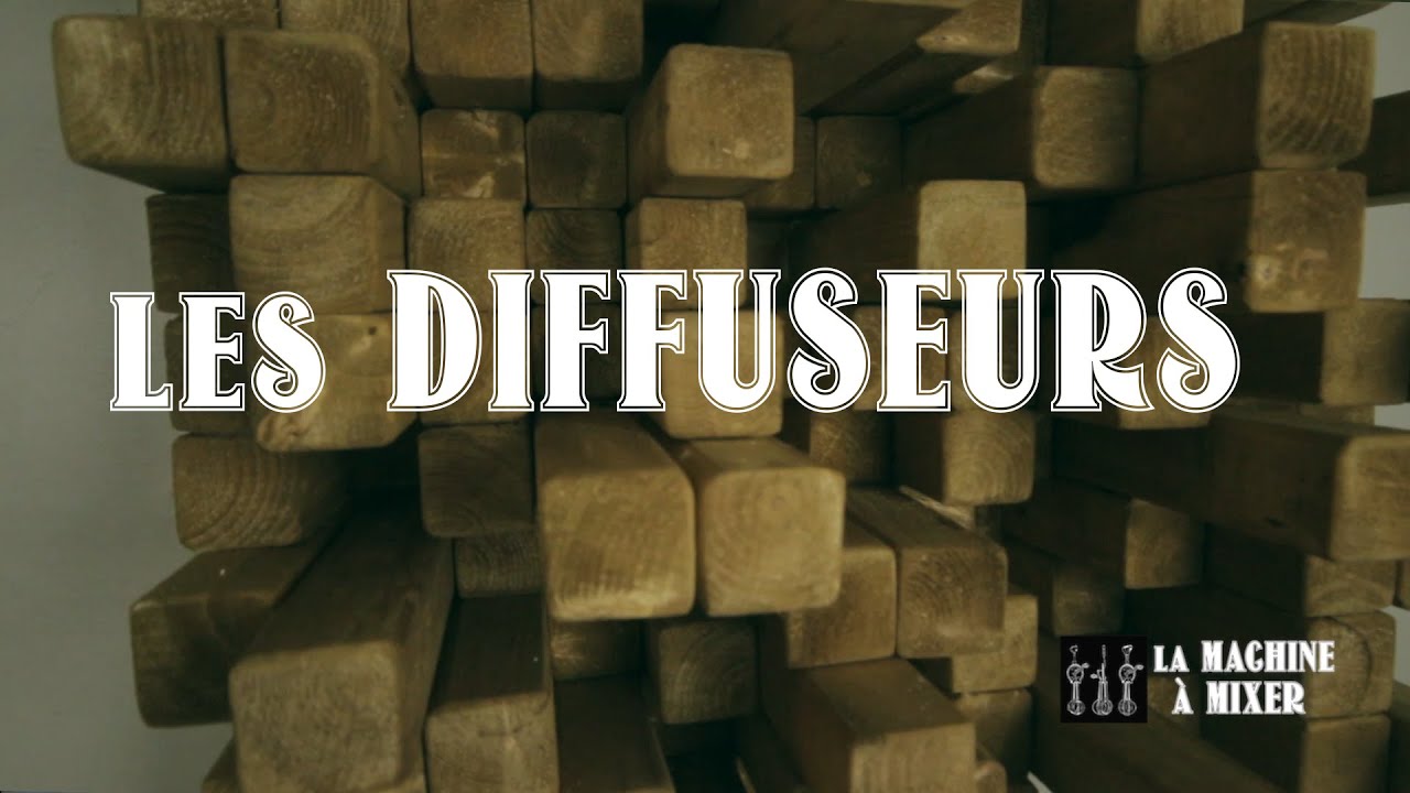 Etienne Tremblay – diffuseurs acoustiques en home studio