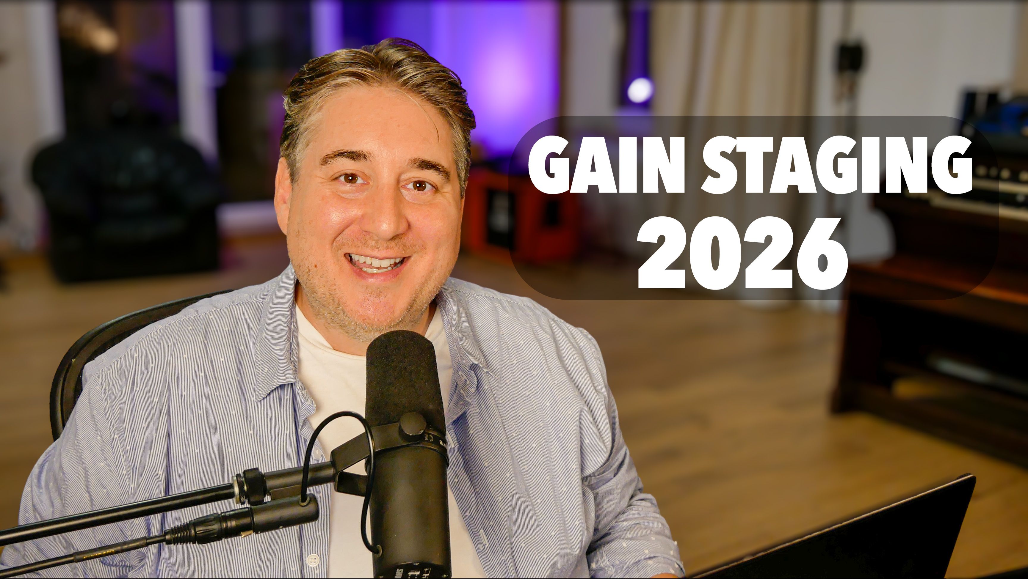 Etienne Tremblay de La Machine à Mixer – gain staging 2026