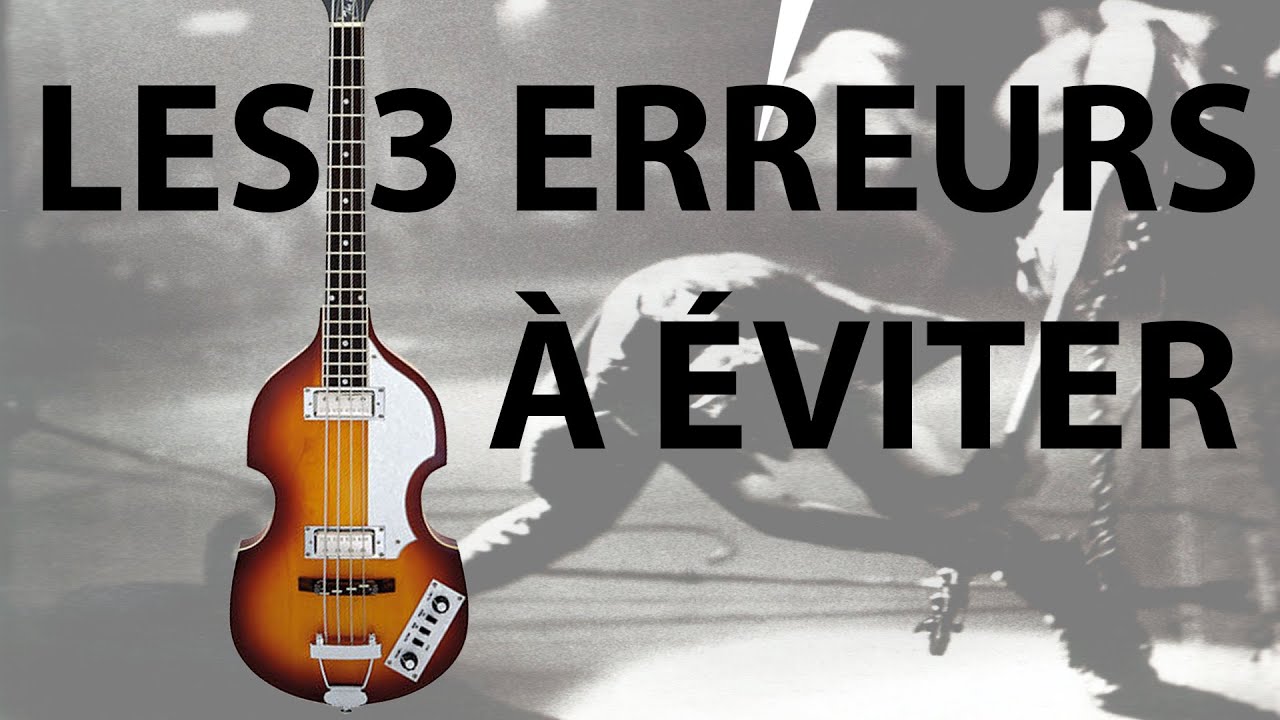 Etienne Tremblay – erreurs à éviter pour enregistrer une basse