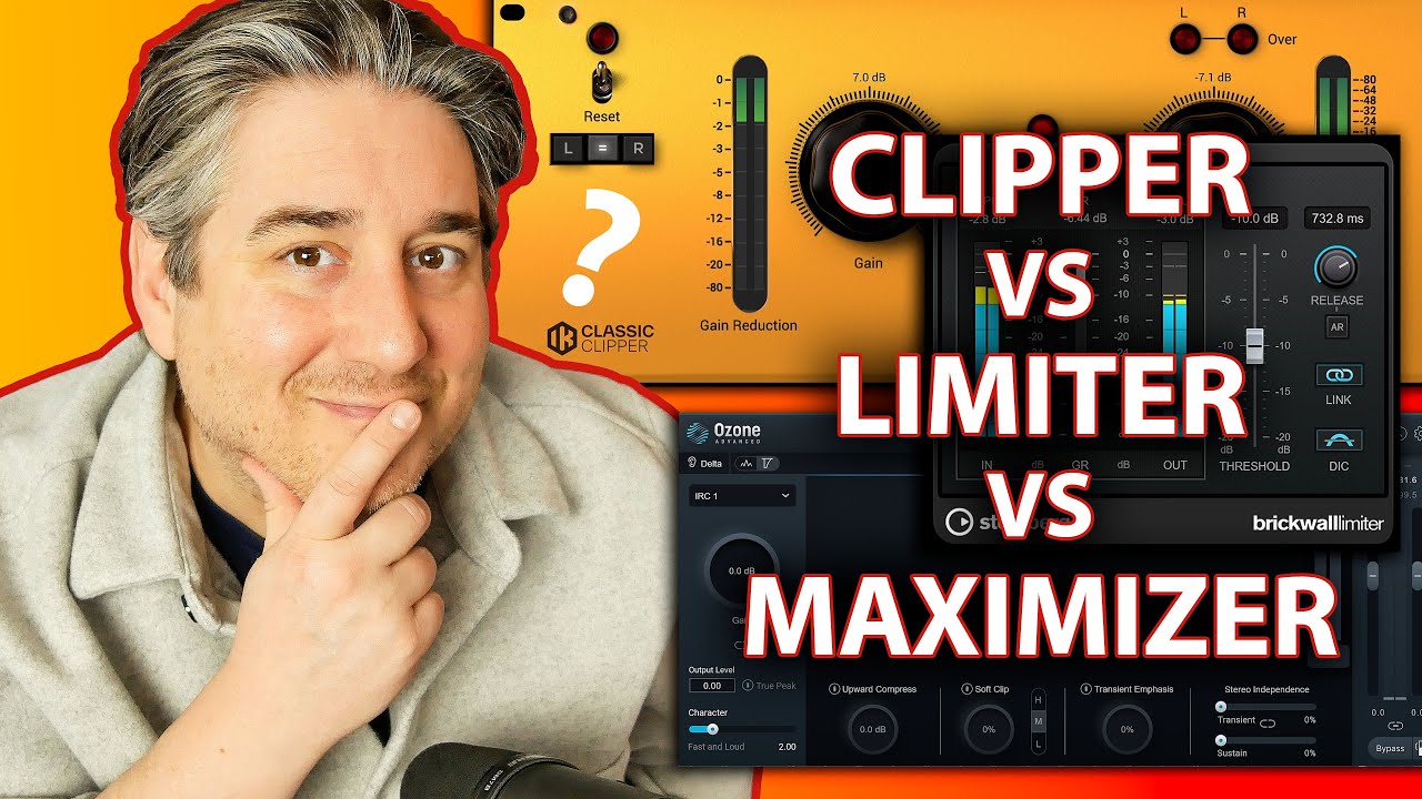 Etienne Tremblay – clipper, limiteur et maximizer en mastering