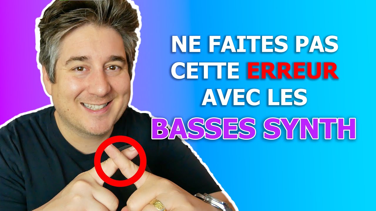 Etienne Tremblay – l'erreur de stéréo avec les basses synthé