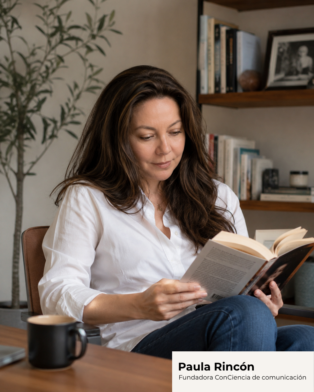 Paula Rincón, fundadora de ConCiencia de Comunicación