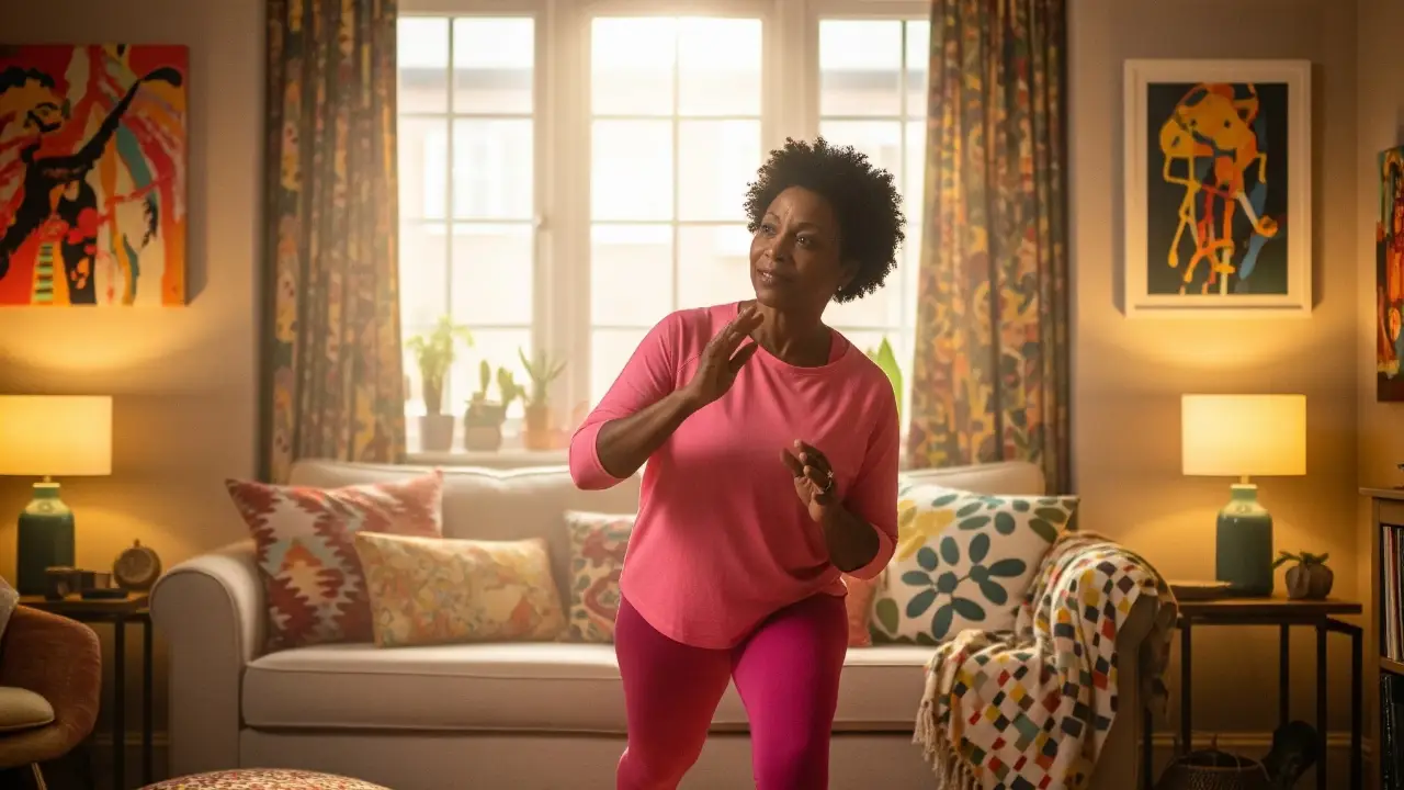  Beginner strength training for the over 50s, done at home