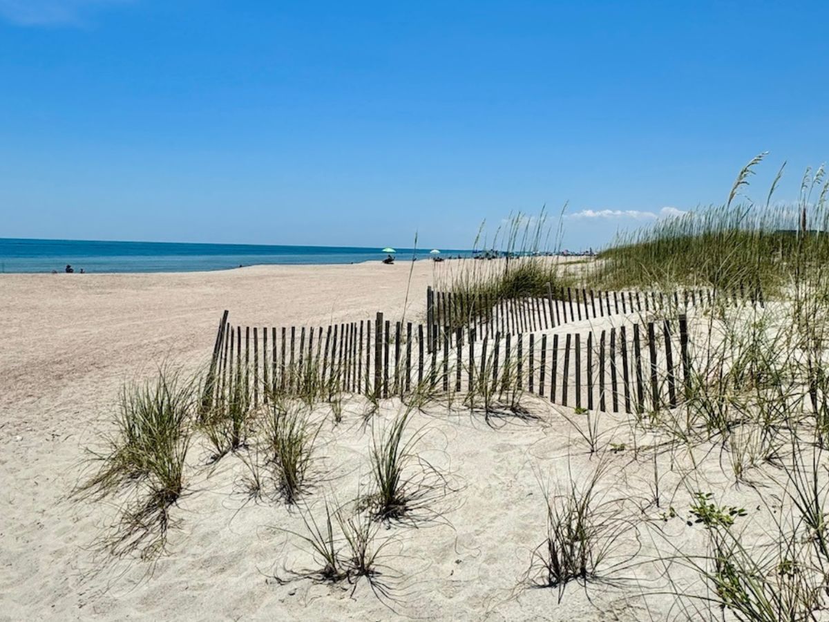 The beach on amelia Island Florida