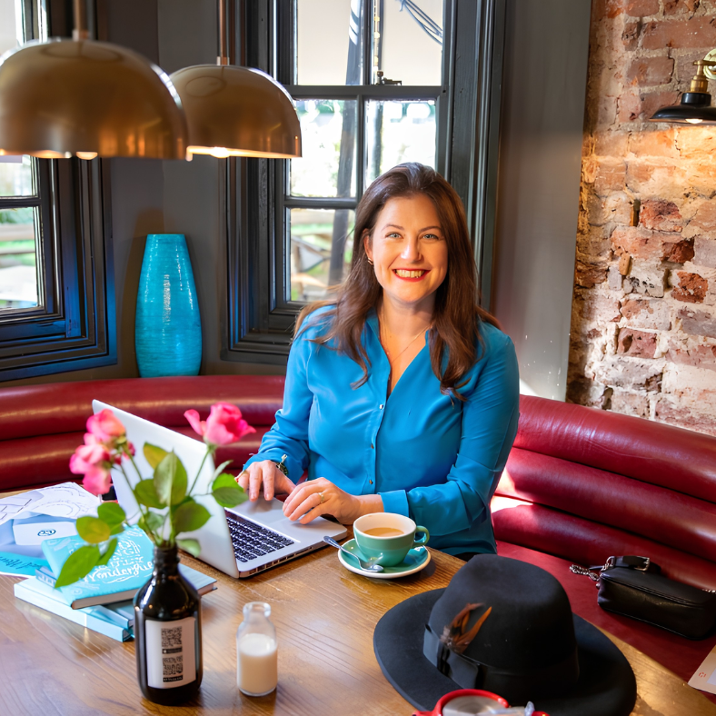 Claire Winter, female entrepreneur, featured in Create Evolve Overcome Magazine by The Female CEO