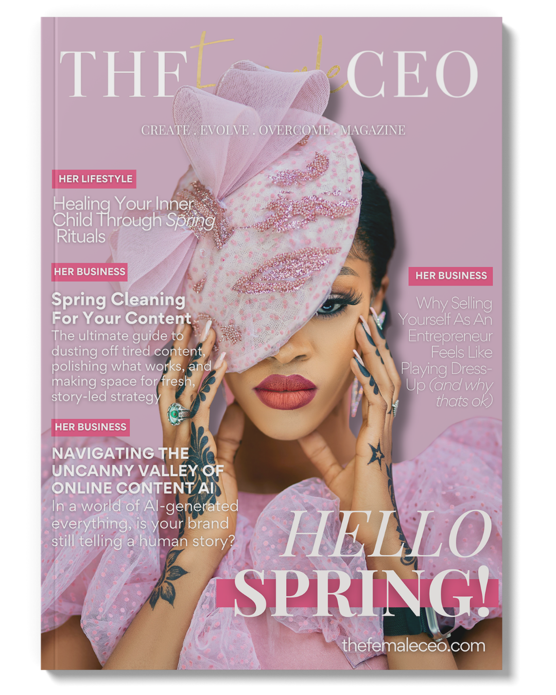 Create Evolve Overcome Magazine Issue 55 — In Full — business magazine for female entrepreneurs