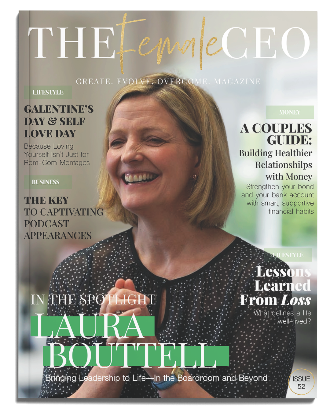 Create Evolve Overcome Magazine Issue 52 — In Full — business magazine for female entrepreneurs