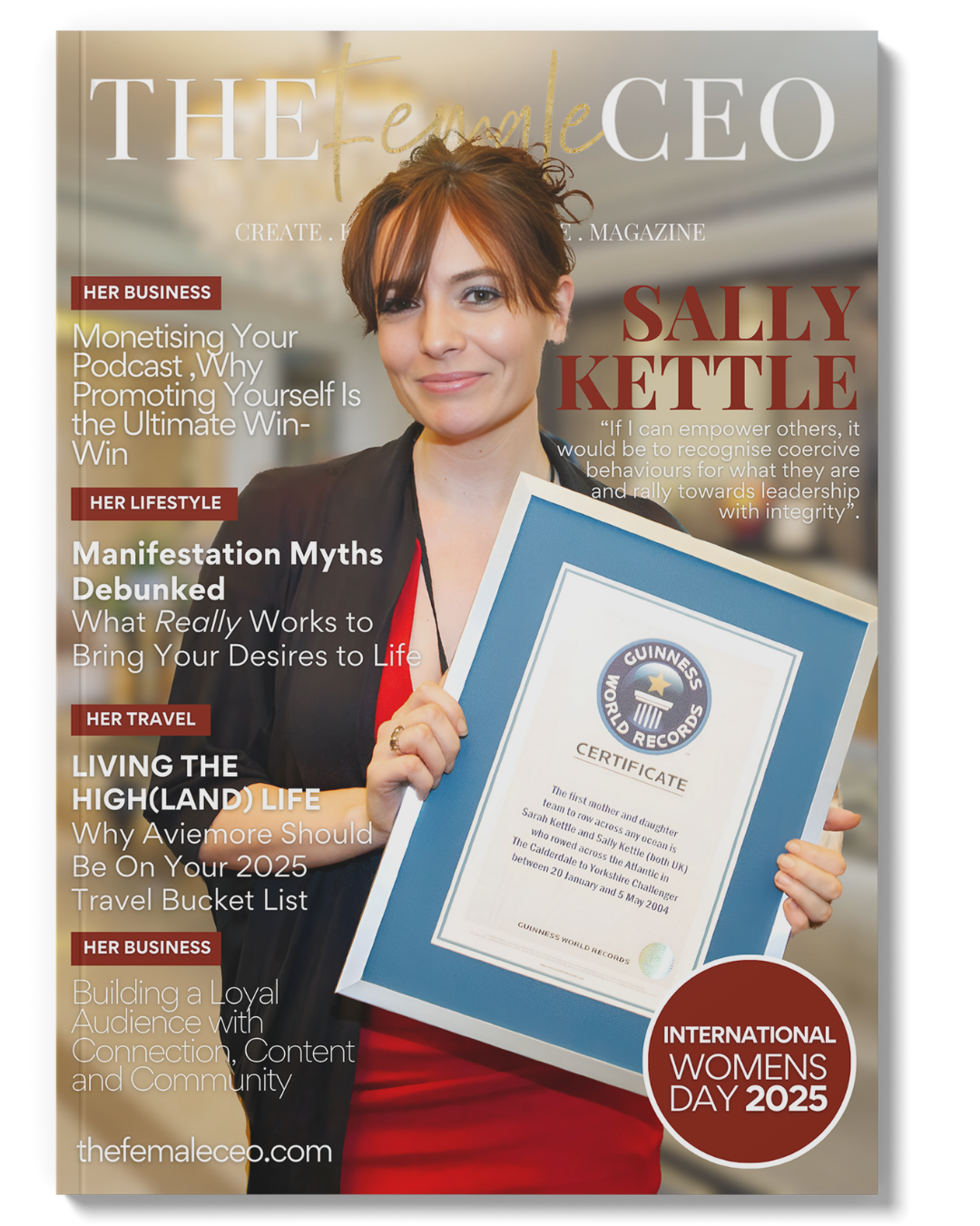 Create Evolve Overcome Magazine Issue 54 — In Full — business magazine for female entrepreneurs