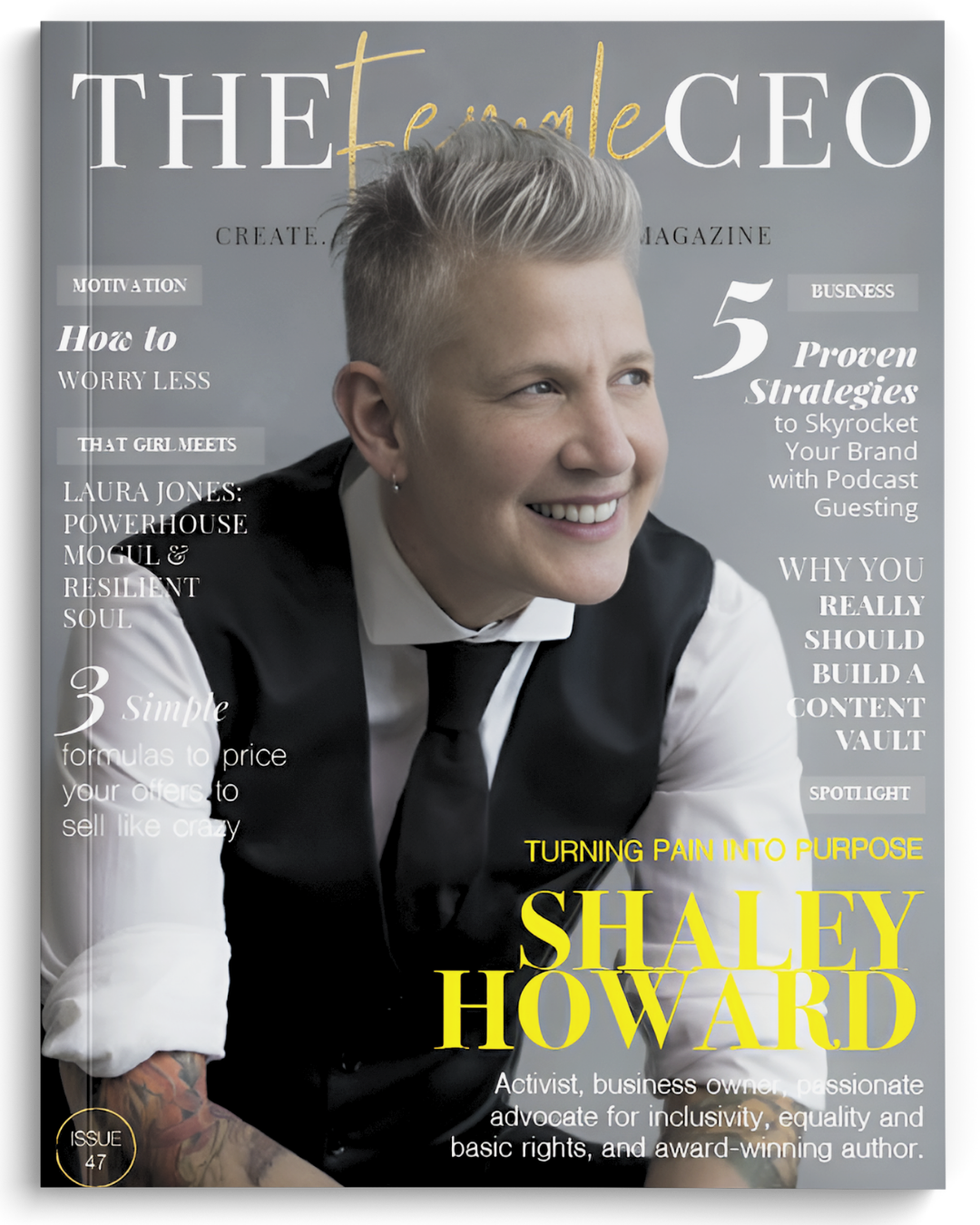Create Evolve Overcome Magazine Issue 47 — In Full — business magazine for female entrepreneurs