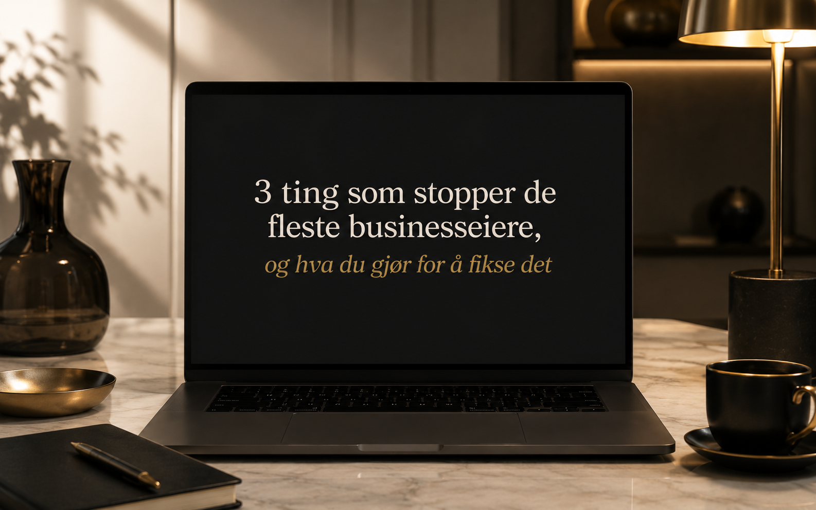 Gratis video: 3 ting som stopper deg