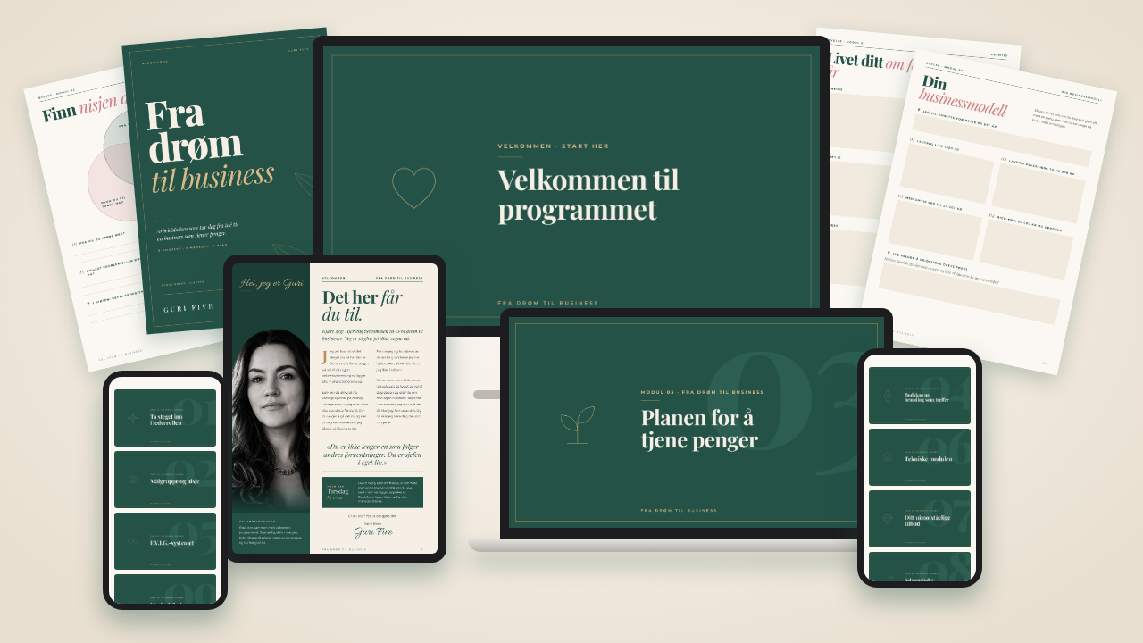 Fra drøm til business på PC og mobil