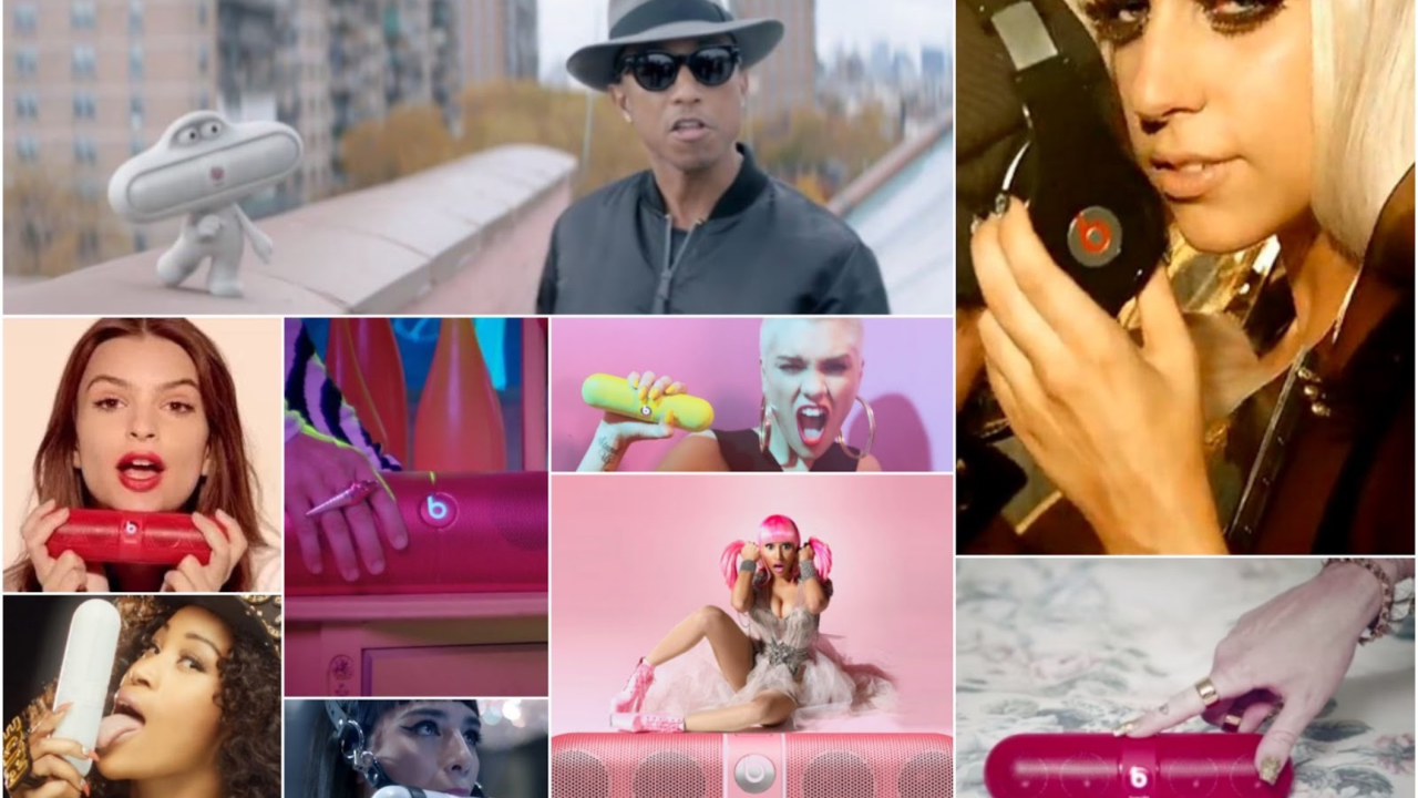 product placements in music videos