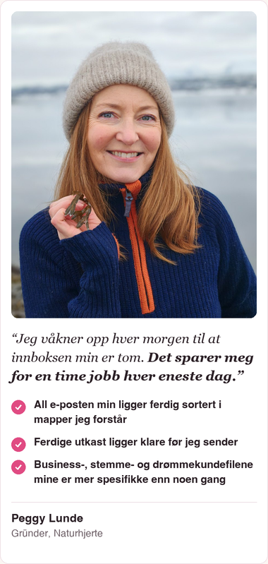 Peggy Lunde testimonial