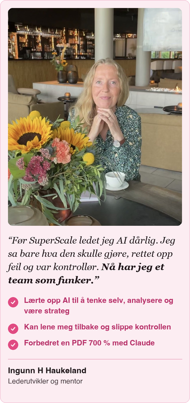 Ingunn H Haukeland testimonial