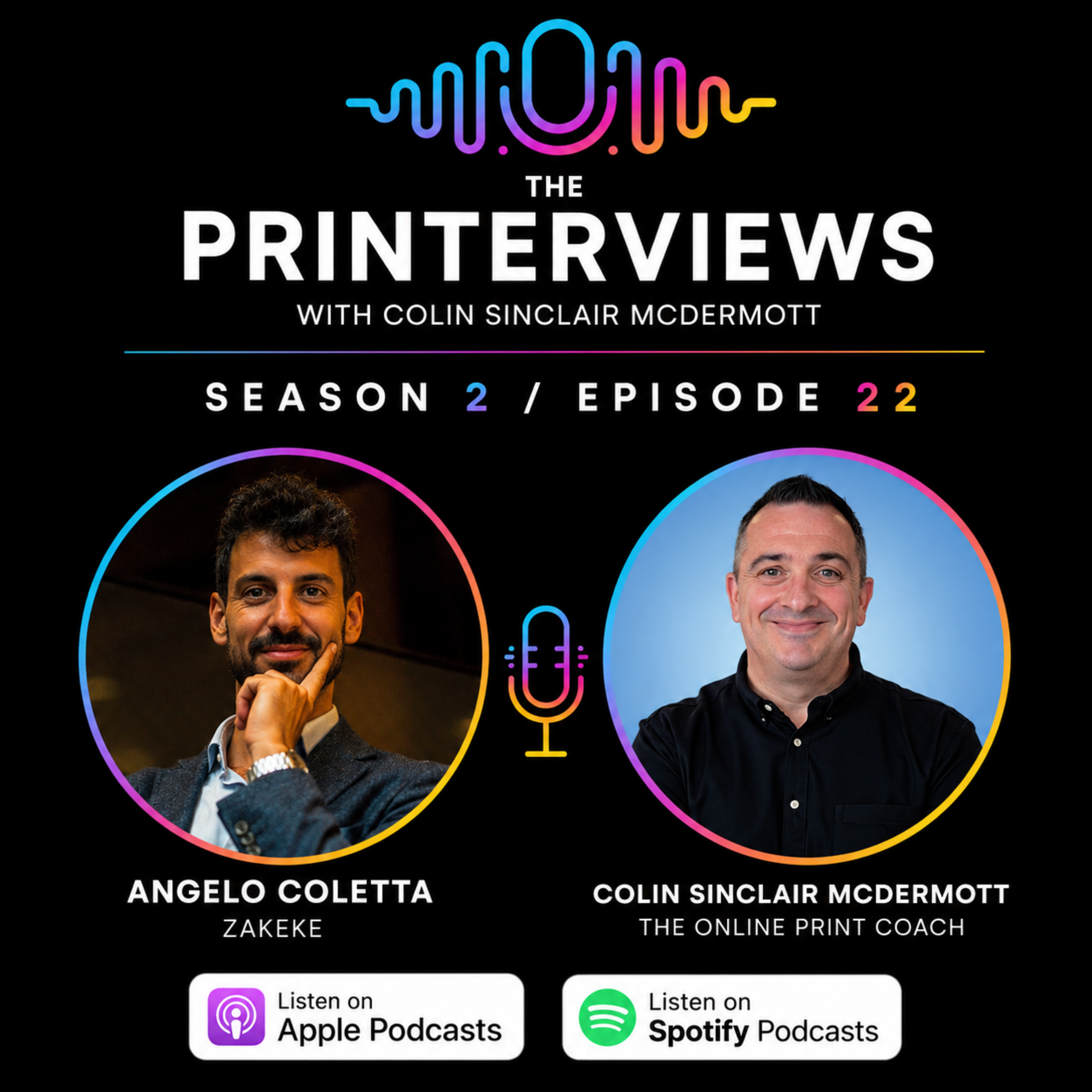 Epsiode 22 with Angelo Coletta of Zakeke episode artwork