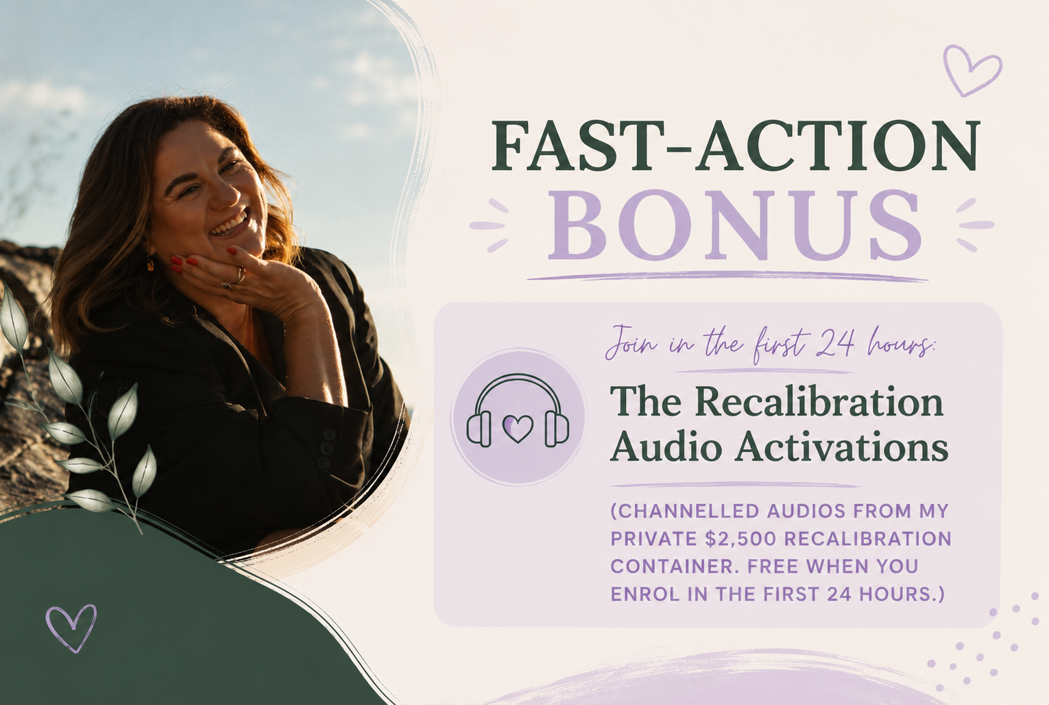The Recalibration Audio Activations bonus