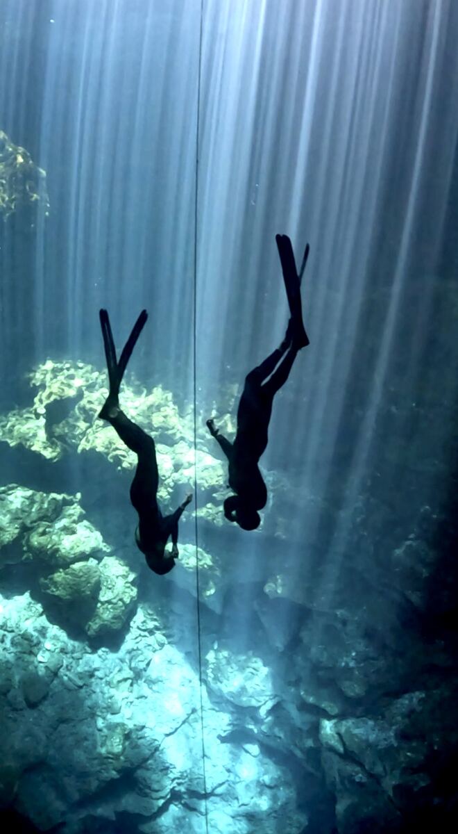 Freediving line work