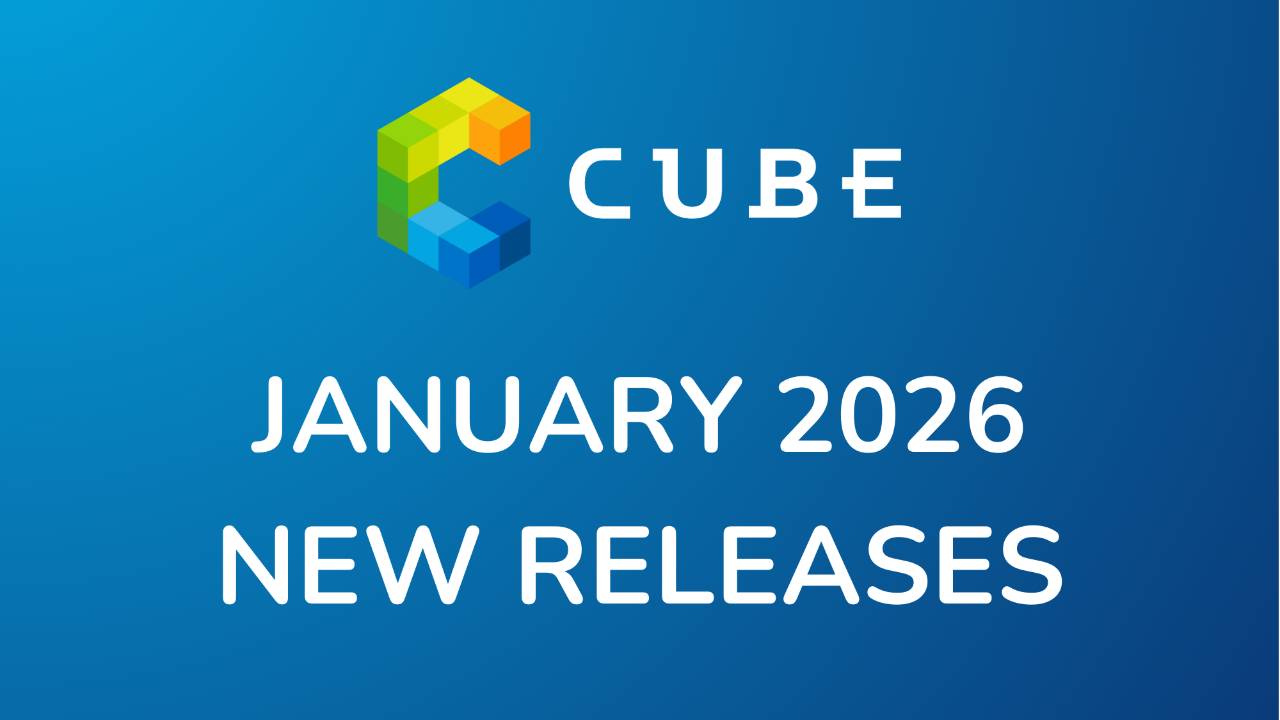 CUBE NEW Releases January 2026