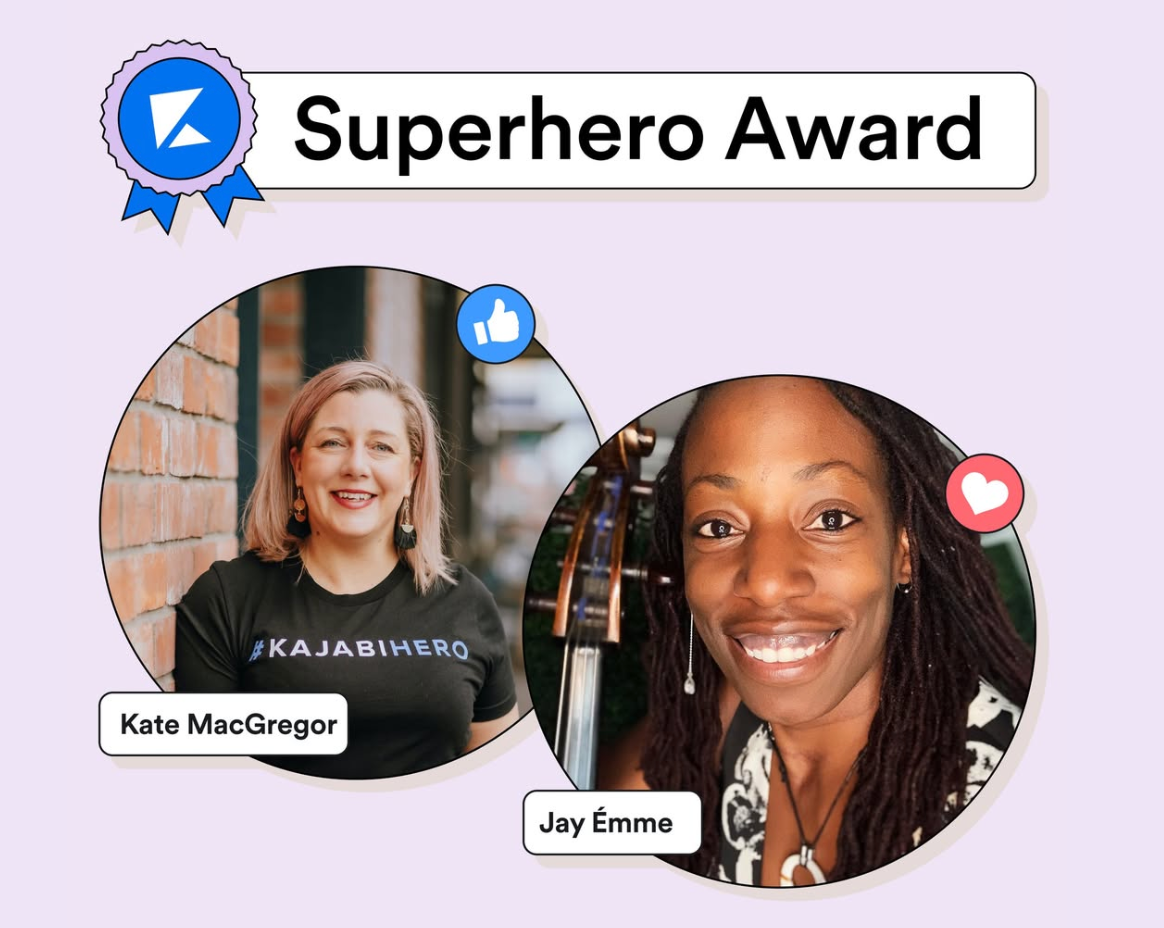 Kajabi Community SuperHero Award