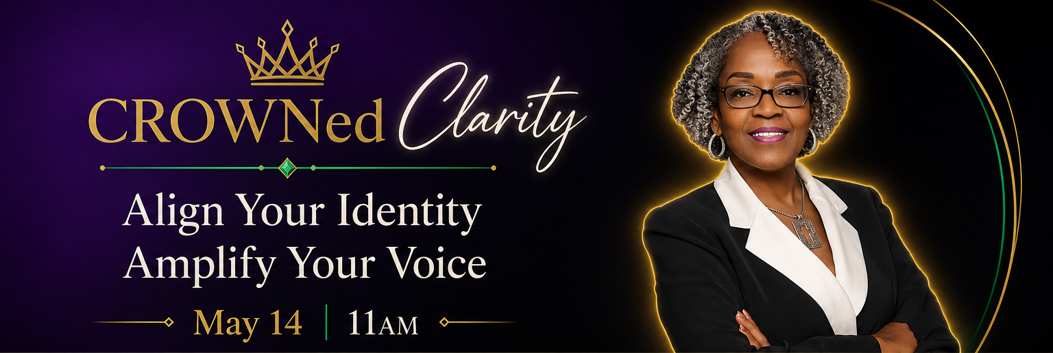 Dr Chonta Haynes Performance Excellence Coach CROWNed:Clarity Workshop