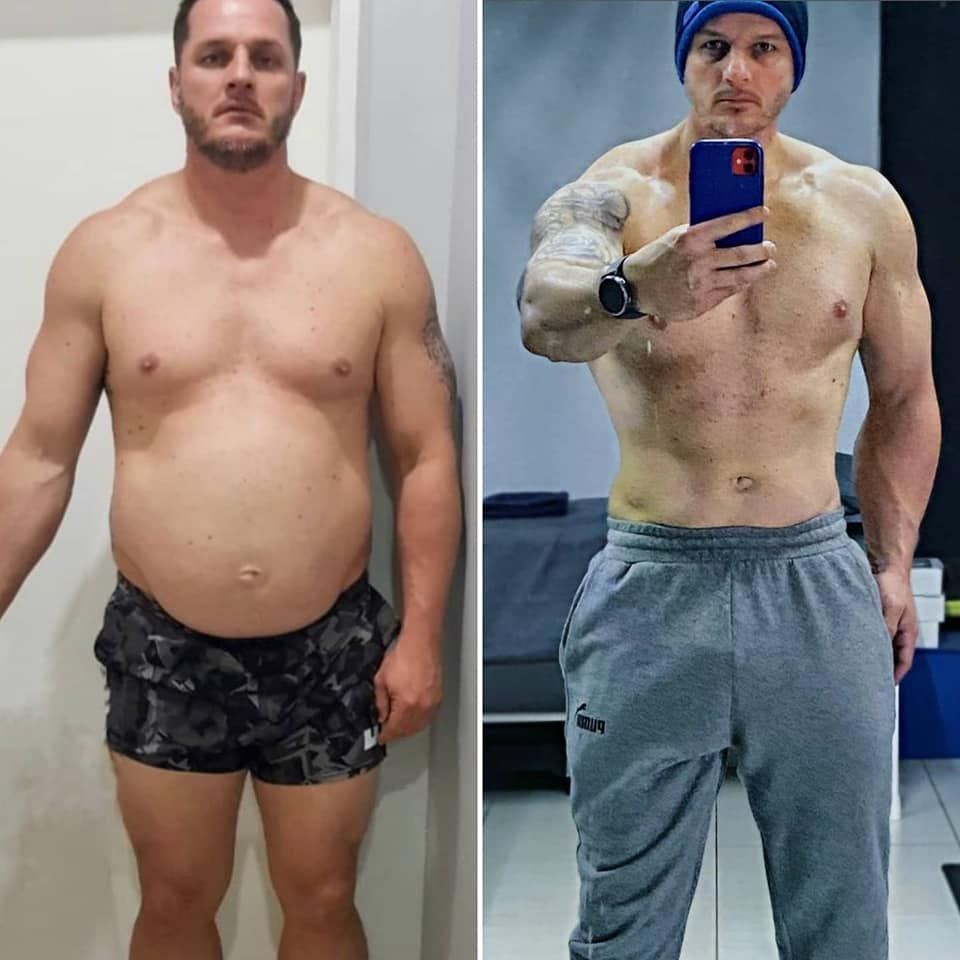 Danie before and after transformation