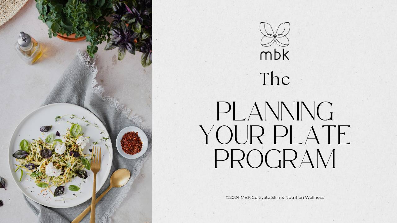 The Planning Your Plate Program - Student Welcome Confirmation Page