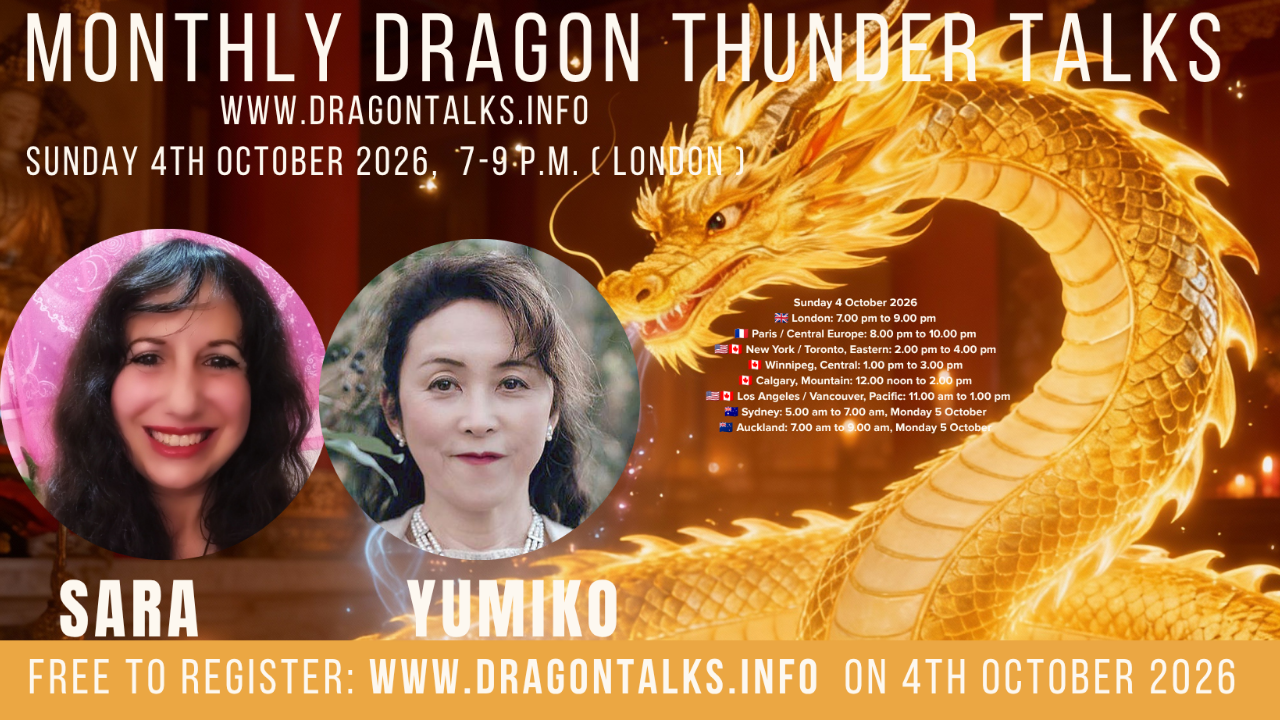 Dragon Talks 4th October 2026  - Sara and Yumiko