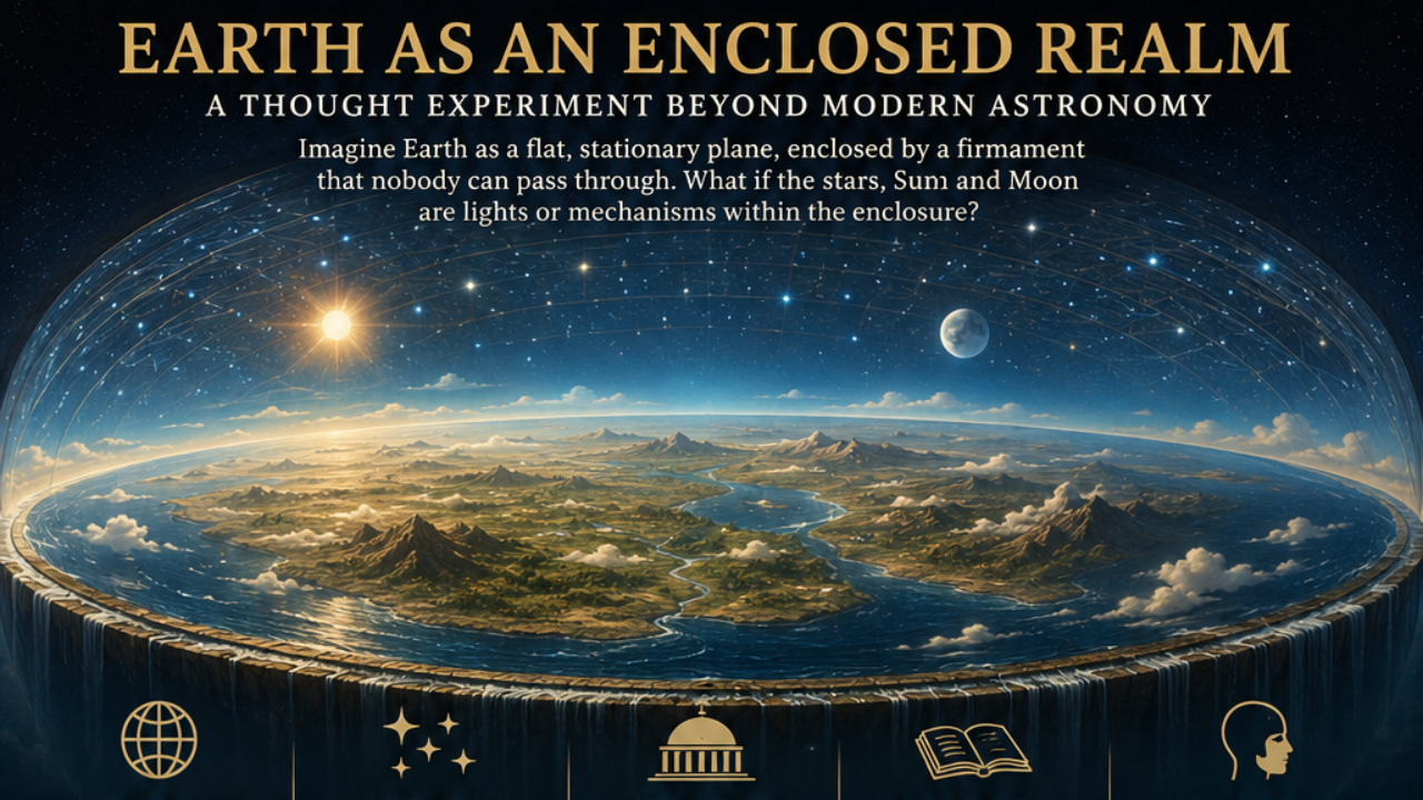 Earth as an Enclosed Realm: A Thought Experiment 