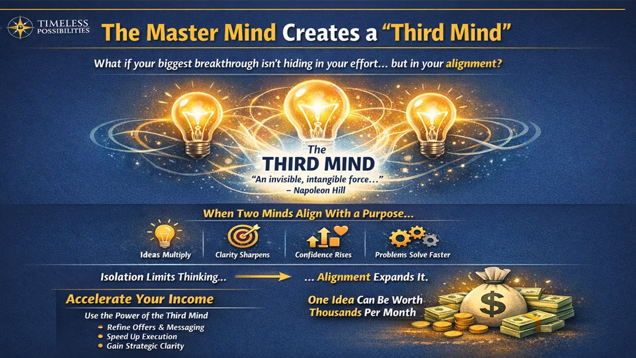 Think and Grow Rich chapter 10 Power of the Master Mind: The Driving Force 