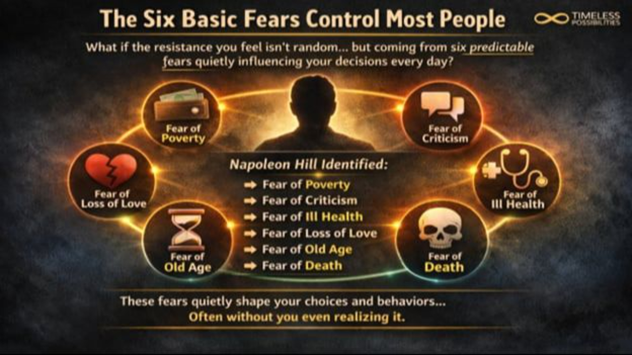 Think and Grow Rich Chapter 15 How to Outwit the Six Ghosts of Fear