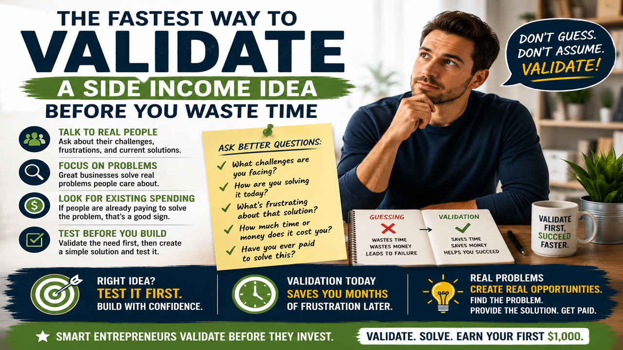 Side Income Action Plan