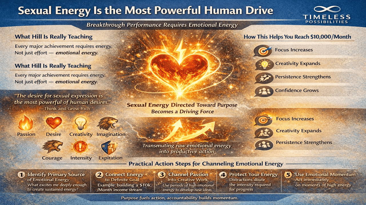 Think and Grow Rich chapter 11  The Mystery Of Sex: Transmutation