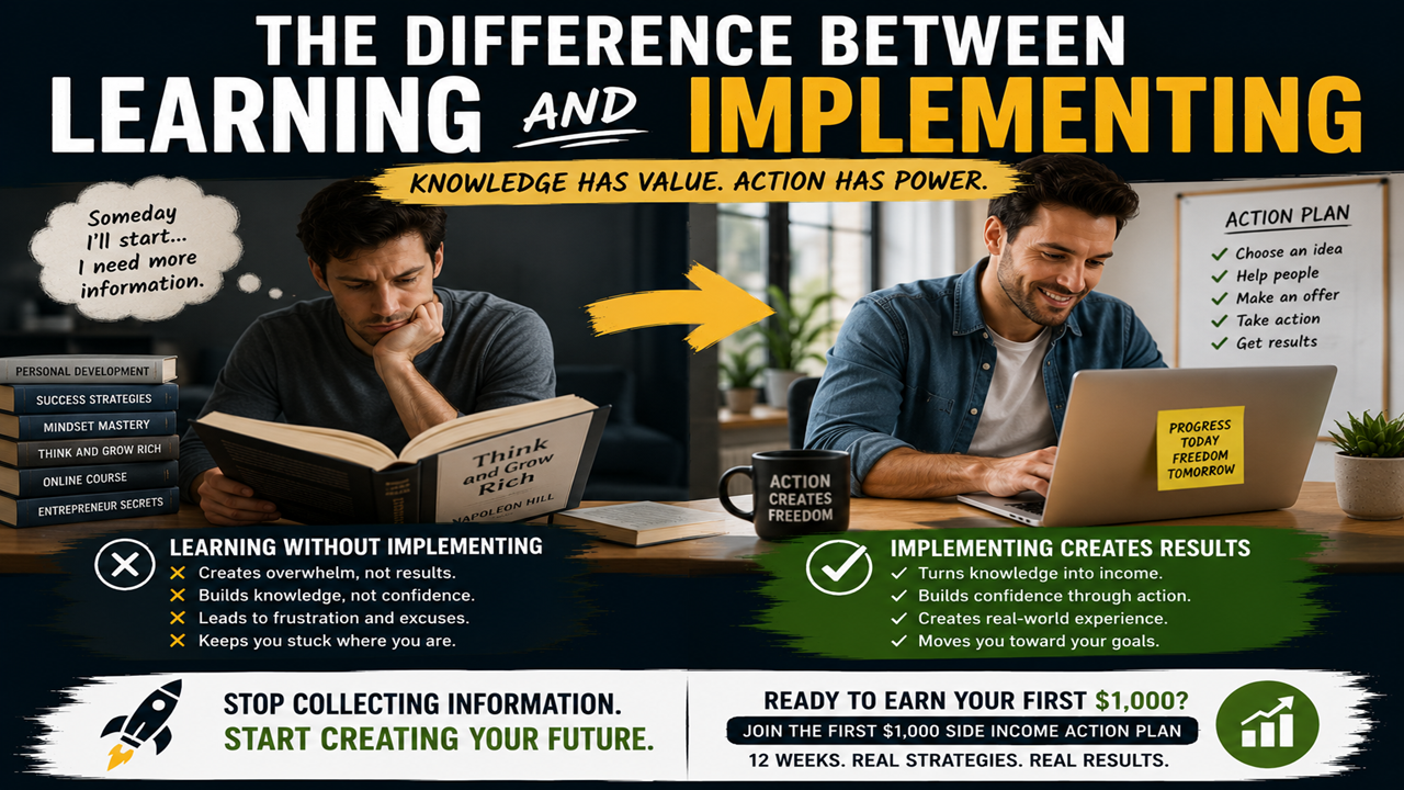 Side Income Action Plan