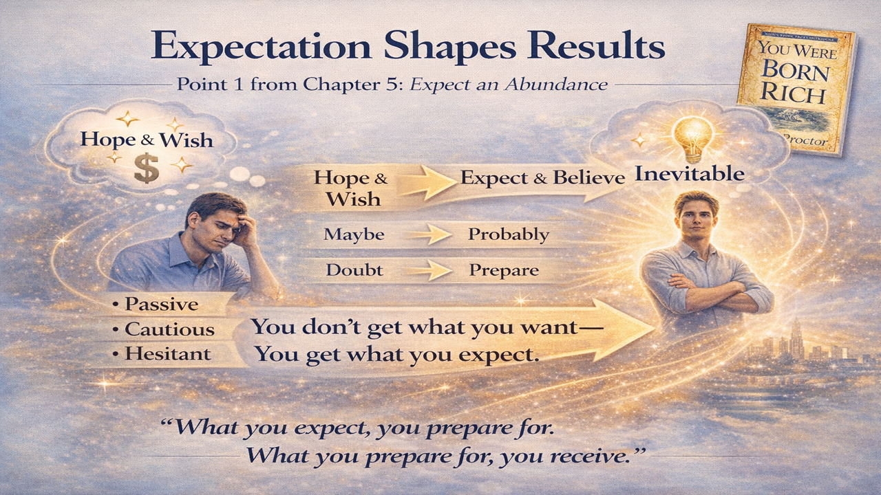 Expectation Fortune Why Expectation Determines Whether Abundance Shows Up