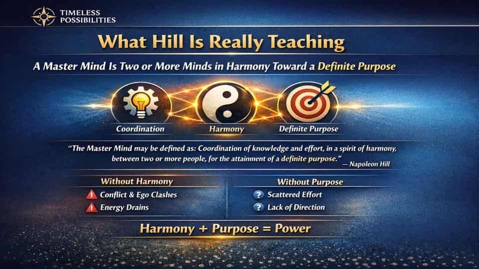 Think and Grow Rich chapter 10 Power of the Master Mind: The Driving Force 