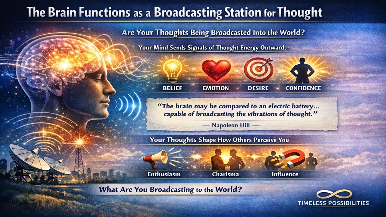 Think and Grow Rich Chapter 13 The Brain: A Broadcasting and Receiving Station for Thought