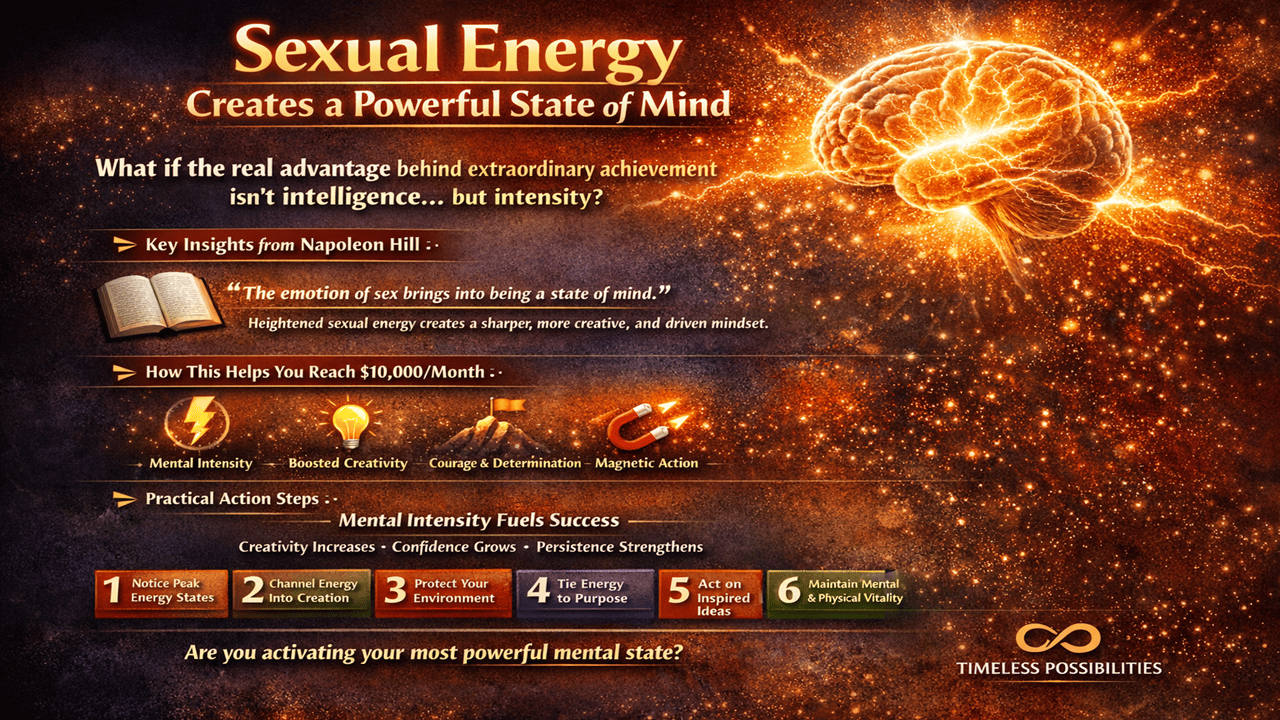 Think and Grow Rich chapter 11  The Mystery Of Sex: Transmutation